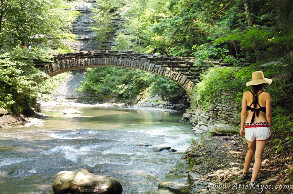 waterfalls Aric Keyes photography in Stony Brook State Park