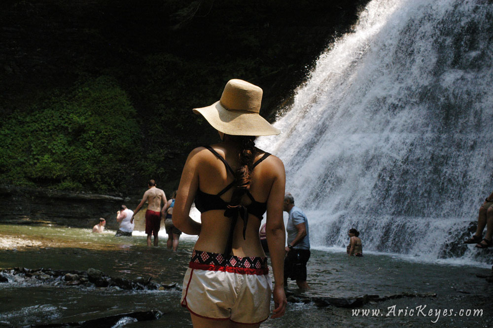 waterfalls Aric Keyes photography in Stony Brook State Park