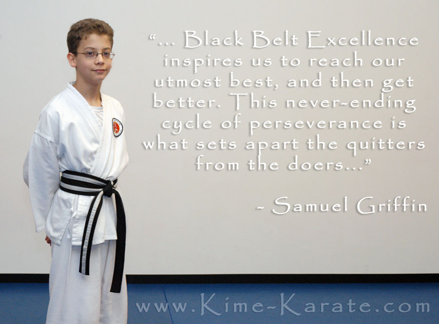 What is Black Belt Excellence?